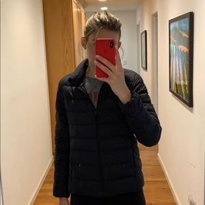 Uniqlo ultra light down jacket black